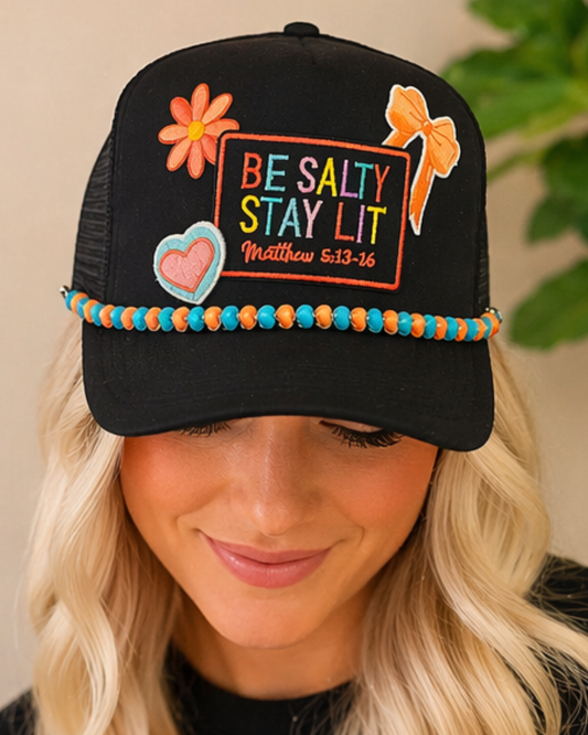 Be Salty - Stay Lit Trucker Hat