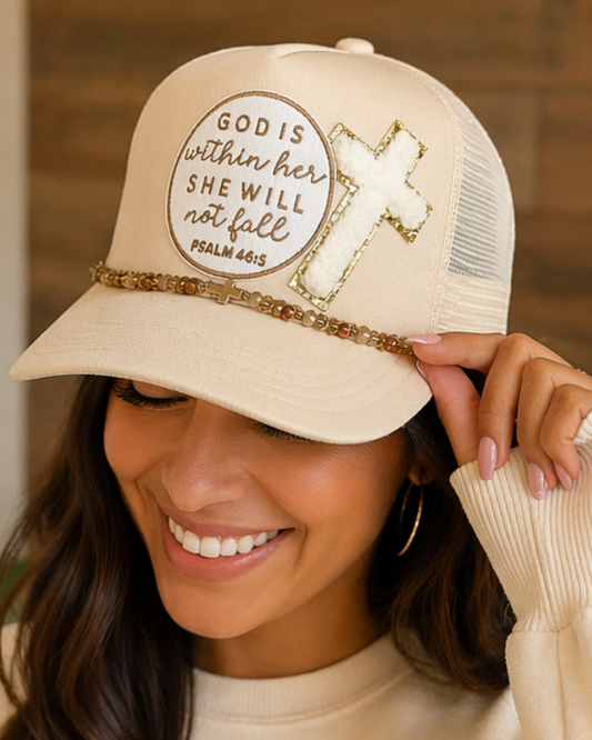 God is Within Her Trucker Hat