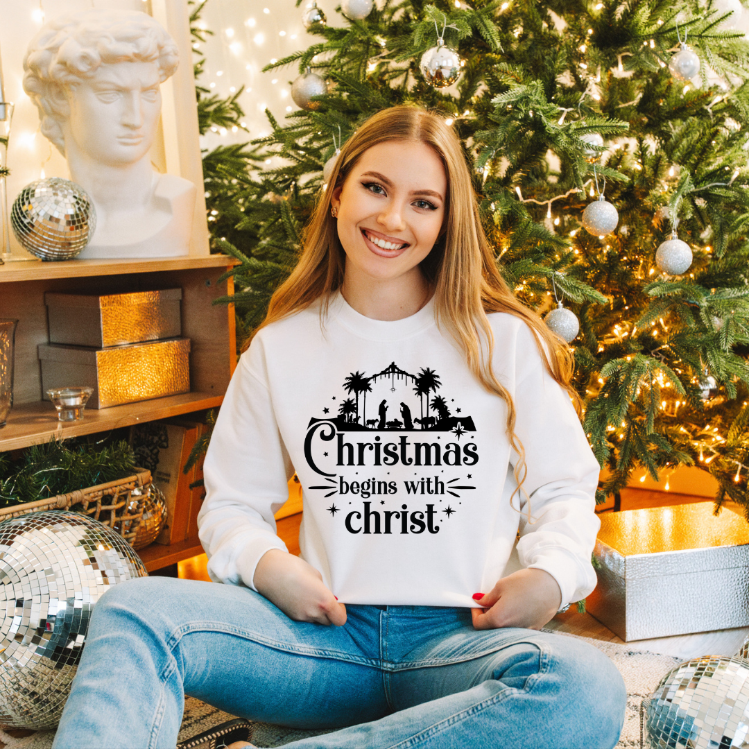 Christmas begins with Christ