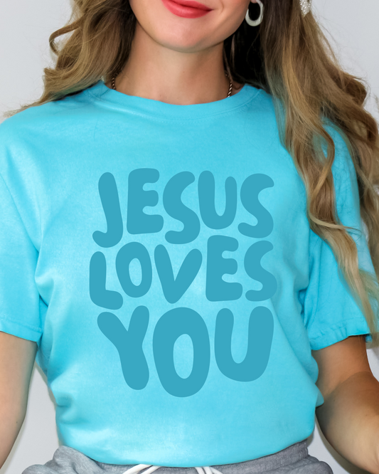 Jesus Loves You (Blue)