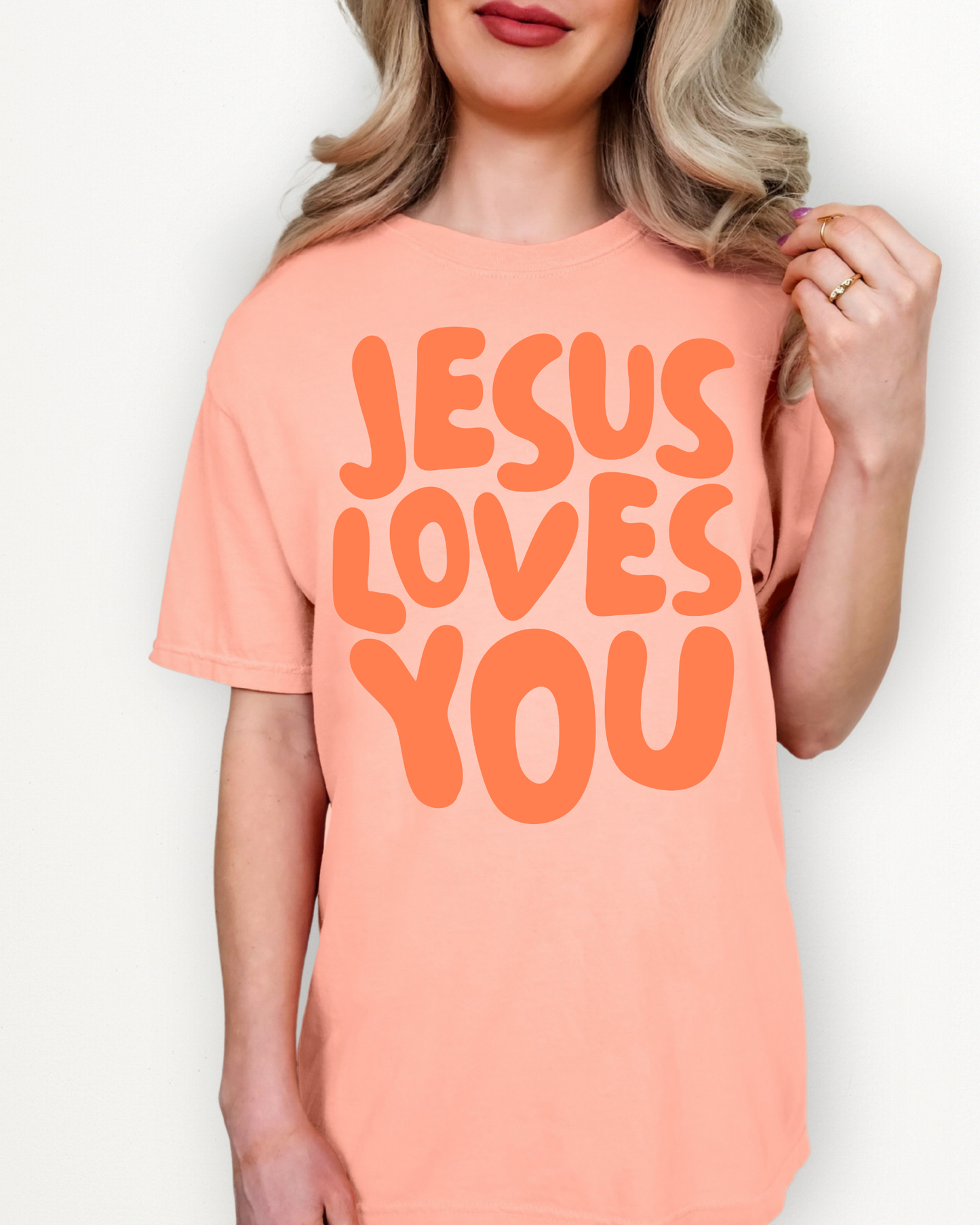 Jesus Loves You (Peach)
