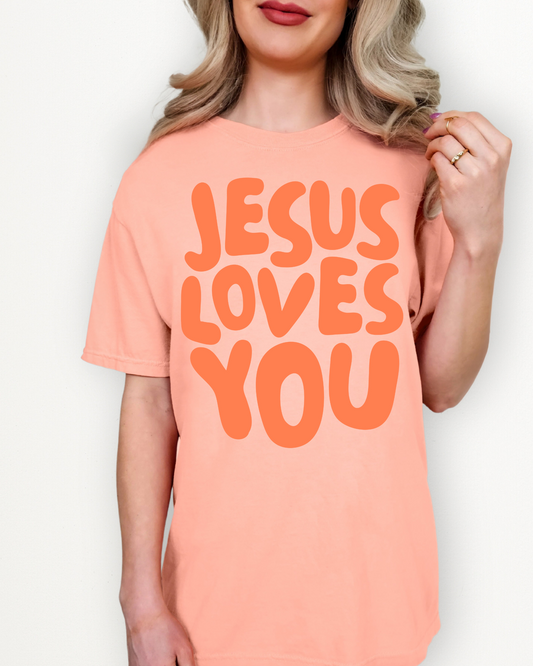 Jesus Loves You (Peach)