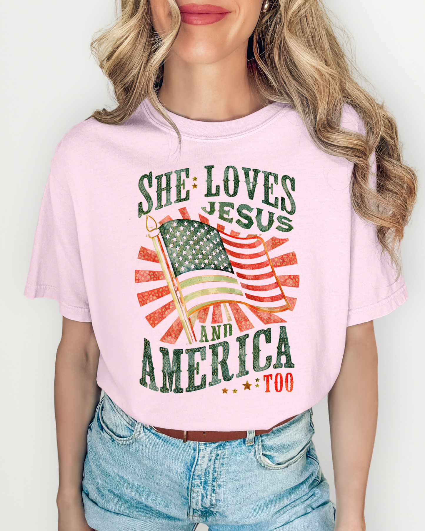 She Loves Jesus and America Too