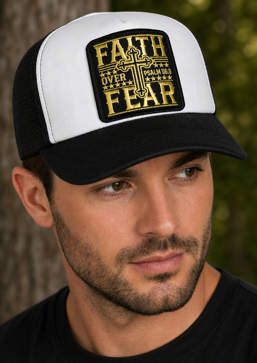 Faith Over Fear Trucker Hat